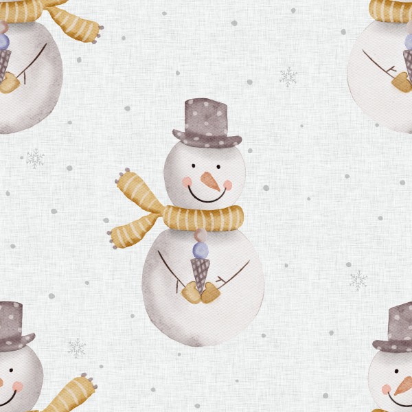 Frostie the snowman French Terry 0,5 m
