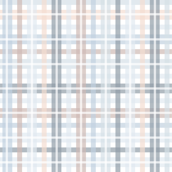 Tartan Pastell French Terry 0,5 m