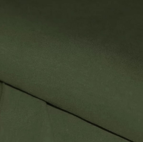 Kuschelsweat Armeegrün 0,5 m