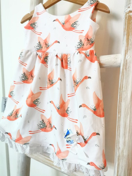 Kleid Paulina Flamingos Gr. 92
