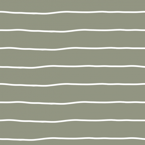 Kombi Stripes Bold Sage Jersey 0,5 m